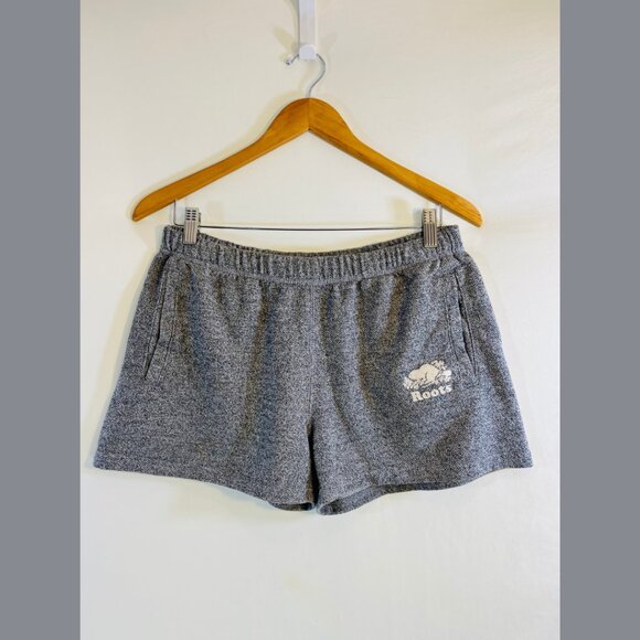Roots Women's Grey Shorts - Size M - Picture 1 of 6